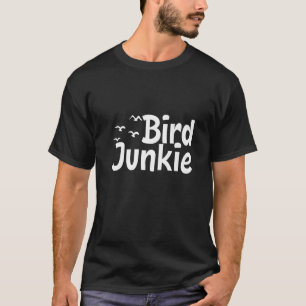 Camiseta Mens Bird Junkie Bird Nerd Birdwatching
