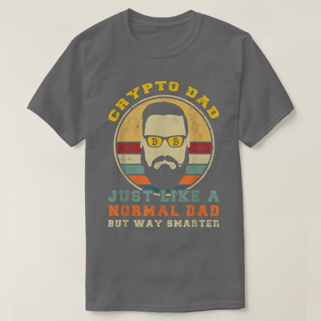 Camiseta Mens Bitcoin Btc Criptocurrency man Digital Money (Diseño del anverso)