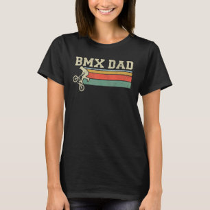 Camiseta Mens Bmx Dad Estilo Vintage Bmx Bicicleta Ciclismo