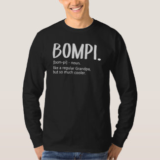 Camiseta Mens Bompi como un abuelo normal pero mucho Guay