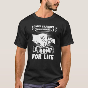 Camiseta Mens Bonus Grandpa & Step Granddaughter Step Grand