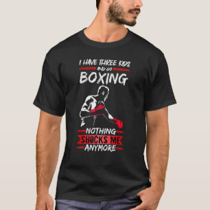 Camiseta Mens Boxer Figher Gym Tengo Tres Hijos Y Vayan Bo