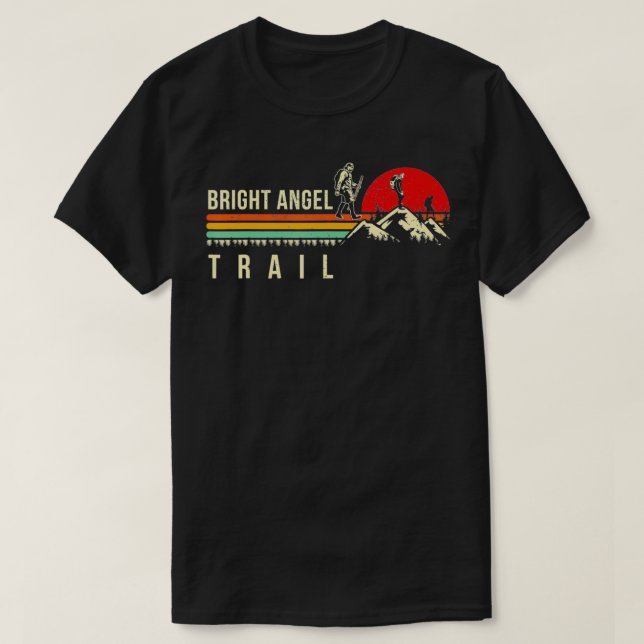 Camiseta Mens Bright Angel Trail Grand Canyon Senderismo Gi (Diseño del anverso)