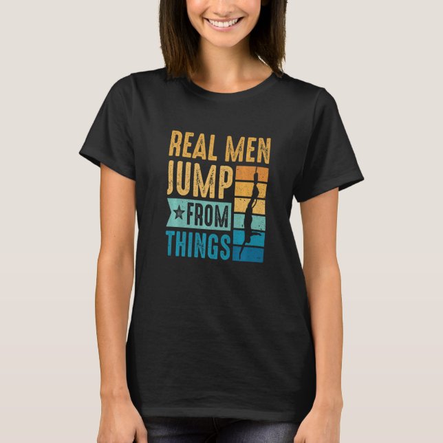 Camiseta Mens Bungy Saltan Hombres Reales Saltan De Las Cos (Anverso)