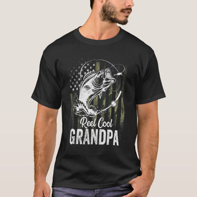 Camiseta Mens Camo Flag Print Reel Guay Abupa Padres Da (Anverso)