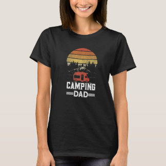 Camiseta Mens Camping Dad Camper Caravan Camping 11