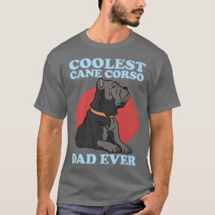 Camiseta Mens Cane Corso Dad Dueño De Perro Cane Corso Prem