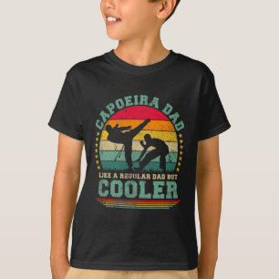 Camiseta Mens Capoeira Martial Art Lover Vintage Capoeira D