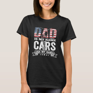 Camiseta Mens Car Guy Mechanic Dad