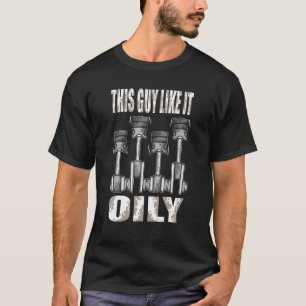 Camiseta Mens Car Mechanical Este Tipo Como It Oily Car Mec