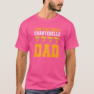 Camiseta Mens Chanterelle Dad Outfit Mushroom Forager