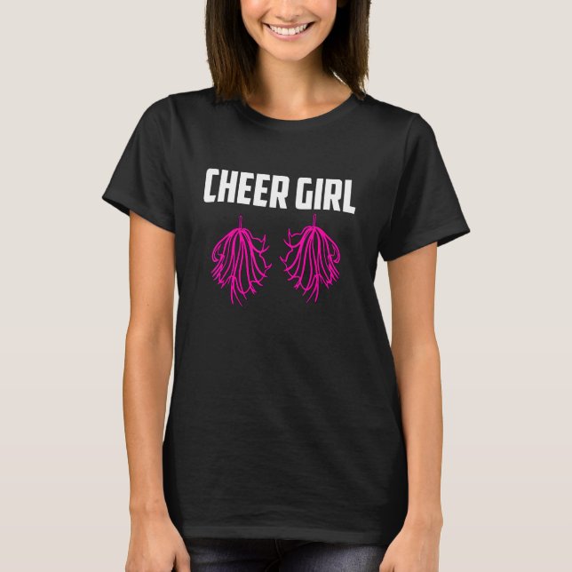 Camiseta Mens Cheeleader Dad (Anverso)