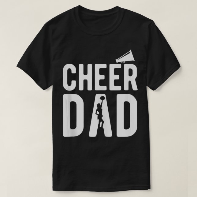 Camiseta Mens Cheerading Dad Apparel Cheer Dad (Diseño del anverso)