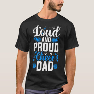 Camiseta Mens Cheerading Dad Orgullosa Salud Padre Alegre