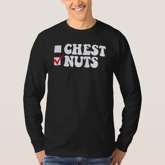 Camiseta Mens Chest Nuts Family Matching Chestnuts Christma (Anverso)