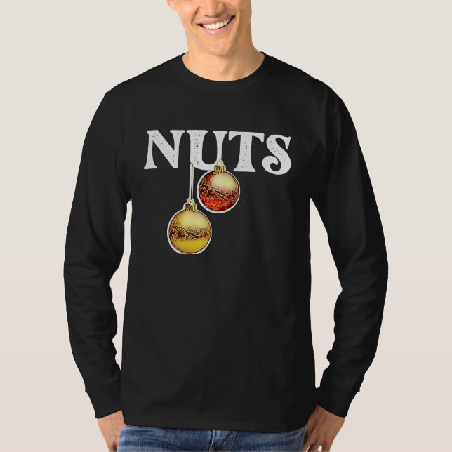Camiseta Mens Chest Nuts Matching Chestnuts Christmas Coupl (Anverso)