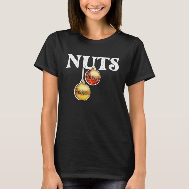 Camiseta Mens Chest Nuts Matching Chestnuts Christmas Coupl (Anverso)