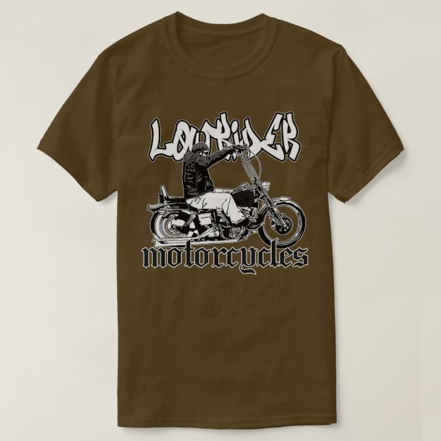 Camiseta Mens Chicano Biker (Diseño del anverso)