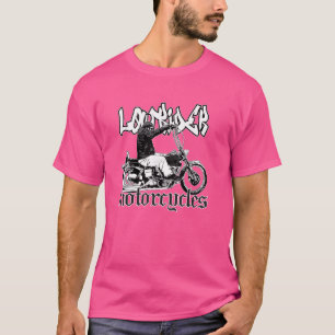 Camiseta Mens Chicano Biker. Motocicletas Latino Cholo, Vic