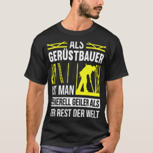 Camiseta Mens Como una carpeta de seguimiento, generalmente
