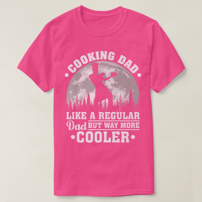Camiseta Mens Cooking Dad Like A Regular Dad Funny Cooking  (Diseño del anverso)