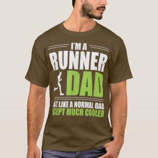 Camiseta Mens Cool Runner Dad Sirt  Gift For Runner Dads 