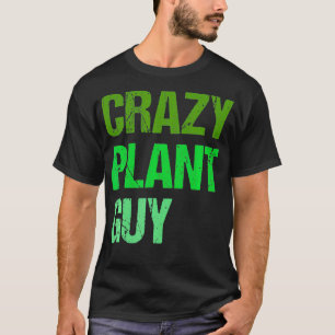 Camiseta Mens Crazy Plant Guy 