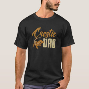 Camiseta Mens Crested Gecko Crestie Dad Eyelash Lizard Herp