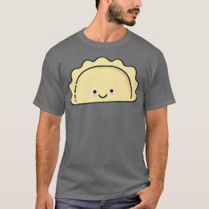 Camiseta Mens Cute Kawaii Pierogi Prima de alimentos polaco