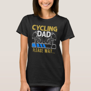Camiseta Mens Cycle Dad Cycle Mountain Biker Mtb
