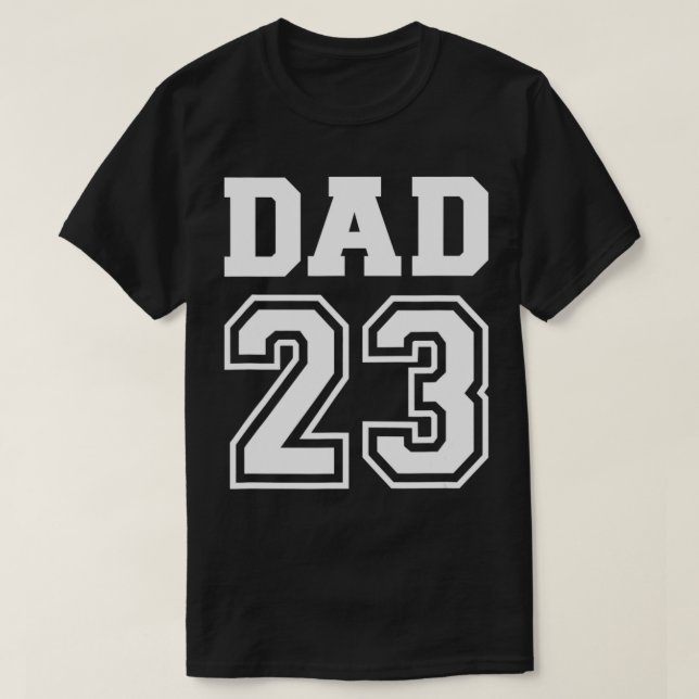 Camiseta Mens Dad 2023 for new daddy to be  (Diseño del anverso)