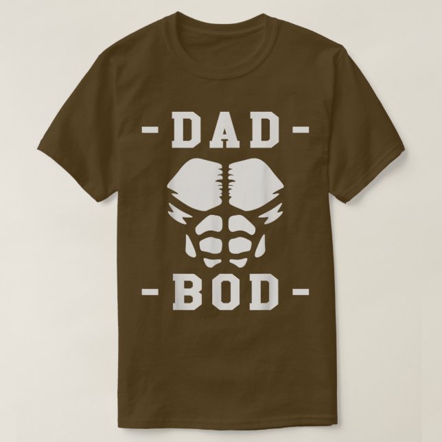 Camiseta Mens Dad Dad Bod Training Bodybuilder Gym Dadd (Diseño del anverso)
