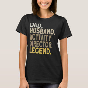 Camiseta Mens Dad Dad Husband Activity Director