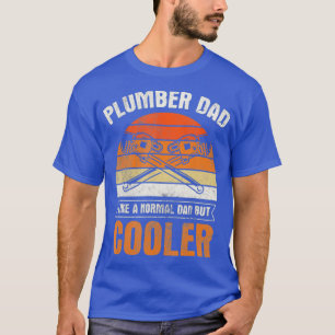 Camiseta Mens Dad Dad Normal Cooler Pipefitter Pipefit