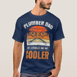 Camiseta Mens Dad Dad Regular Cooler Pipefitter Pipefit