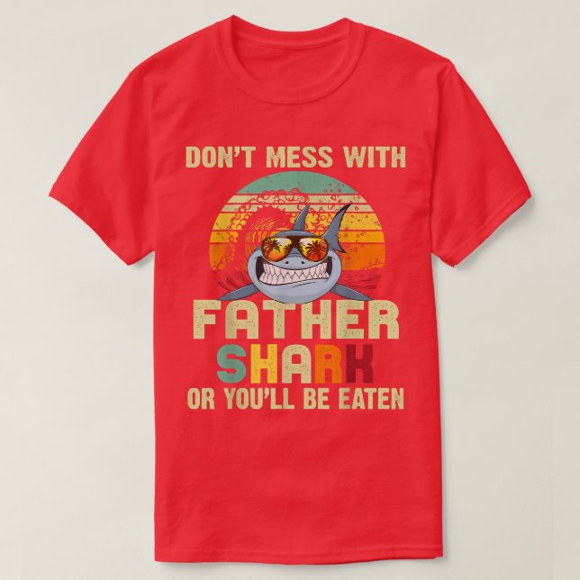 Camiseta Mens Dad Gift From DaughterDont Mess With Father S (Diseño del anverso)