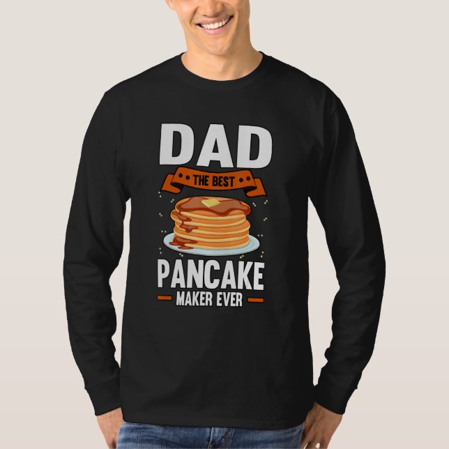 Camiseta Mens Dad Pancake Maker (Anverso)