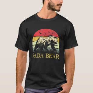Camiseta Mens Dada Bear Funny