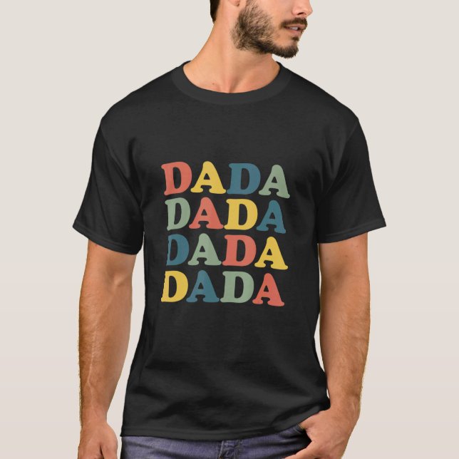 Camiseta Mens Dada Da Da New Dad (Anverso)