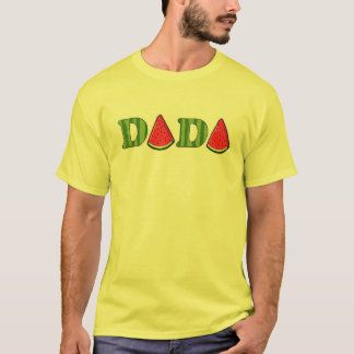 Camiseta Mens Dada Watermelon Summer Fruit Watermelon Slice