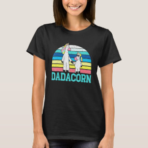 Camiseta Mens Dadacorn Magic Daddy Unicorn Mejor Papá De La