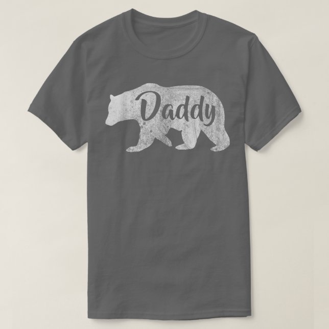 Camiseta Men's Daddy Bear  Awesome Camping  (Diseño del anverso)