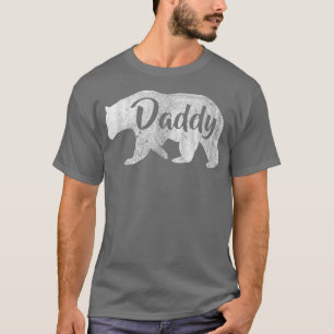 Camiseta Men's Daddy Bear Awesome Camping