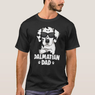 Camiseta Mens Dalmatian Dog Dad