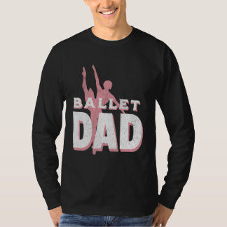 Camiseta Mens Dance Dad Ballet Dancer Ballerina Dancing Fat
