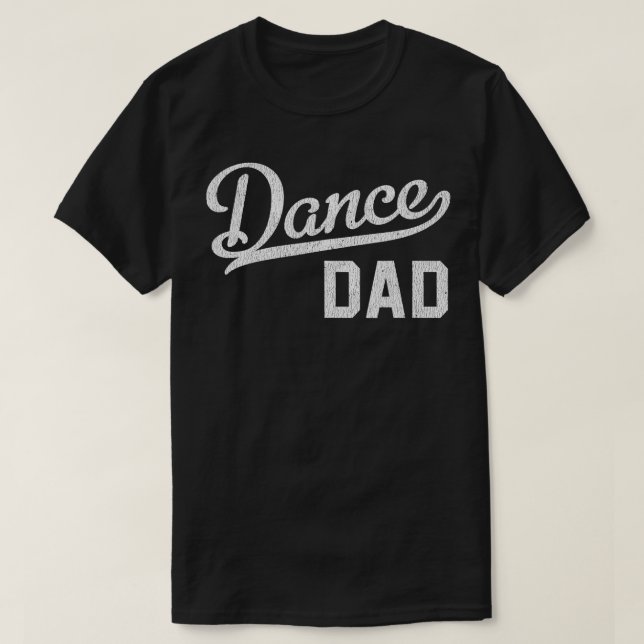 Camiseta Mens Dance Dad Orgullosa Bailarina Padre (Diseño del anverso)