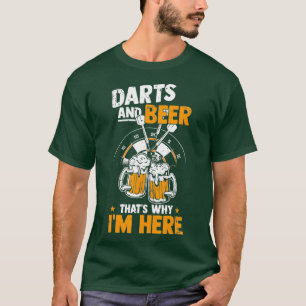 Camiseta Mens Dart Player Guay Cita Al Rey De Los Dardos