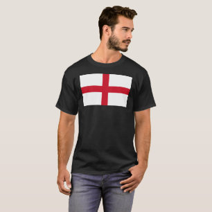 Camiseta Mens de Bandera de Inglaterra cn