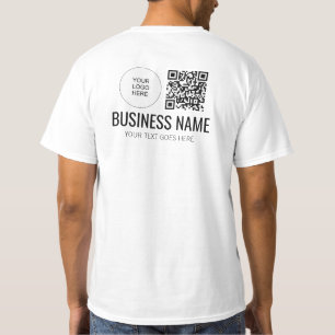 Camiseta Mens de miembro del personal del logotipo del logo