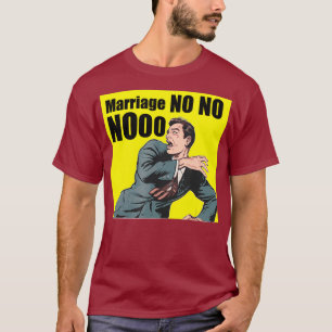 Camiseta Mens Despedida de Soltero No No Nooo Chico de Hono